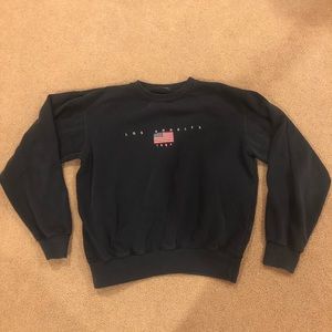 Los Angeles USA Blue Crewneck